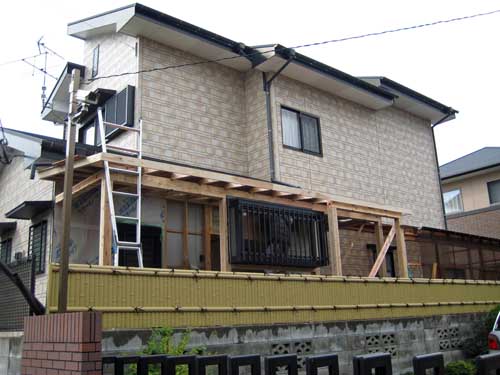 リフォーム途中　