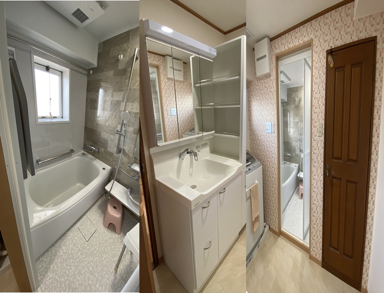 断熱+暖房機能が充実！マンションの浴室と洗面リフォーム