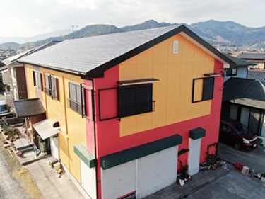 行橋市　外壁塗装リフォーム　久保様邸