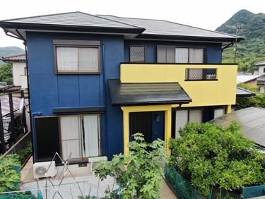 京都郡苅田町　屋根・外壁塗装リフォーム　松崎様邸