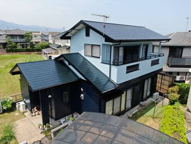 行橋市　屋根・外壁塗装リフォーム　谷川様邸