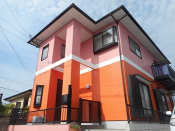 行橋市　屋根・外壁塗装工事　高橋様邸