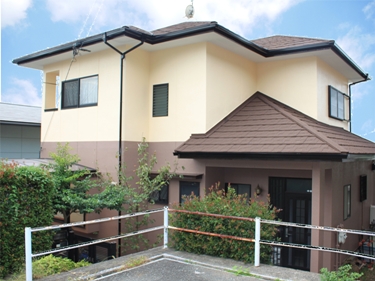 北九州市小倉南区　屋根重ね葺き・外壁塗装リフォーム　Ｓ様邸