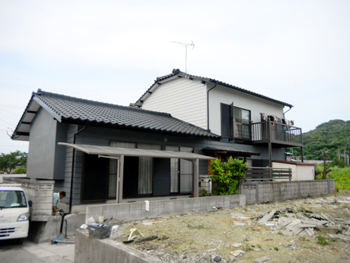 京都郡苅田町 U様邸 外壁塗装リフォーム事例