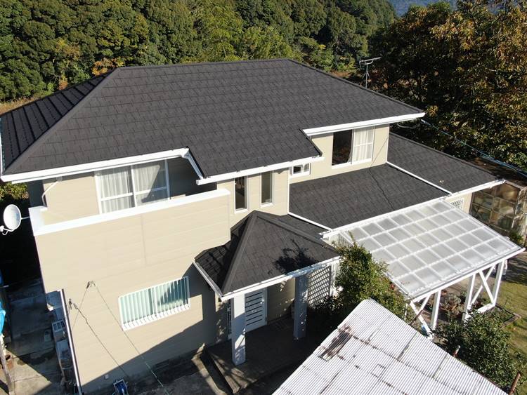 北九州市小倉南区  屋根・外壁サイディングカバー工法　井本様邸 After