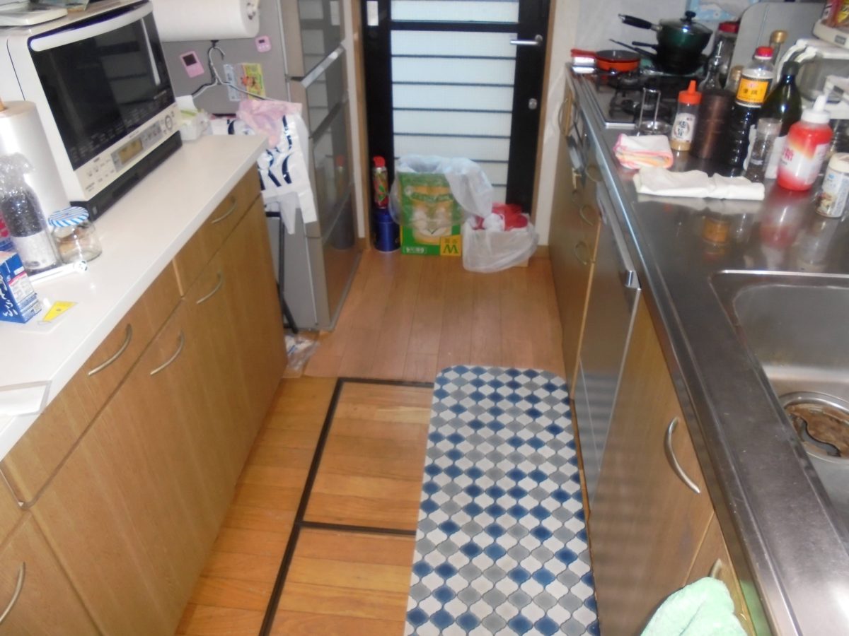 配置が分かりやすく、家事が時短できるキッチン空間