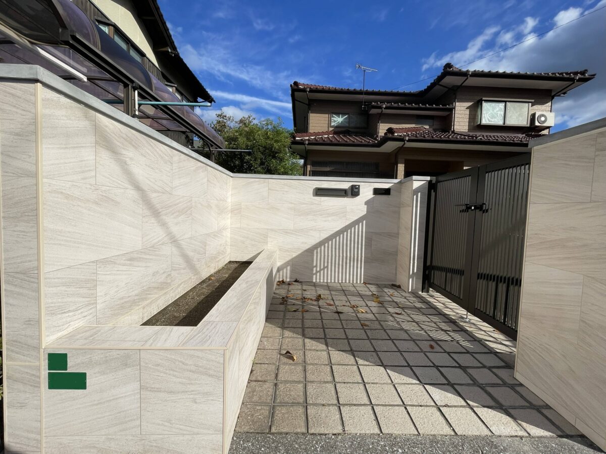 快適さを追求したキッチンとイメージチェンジした門扉廻り☆