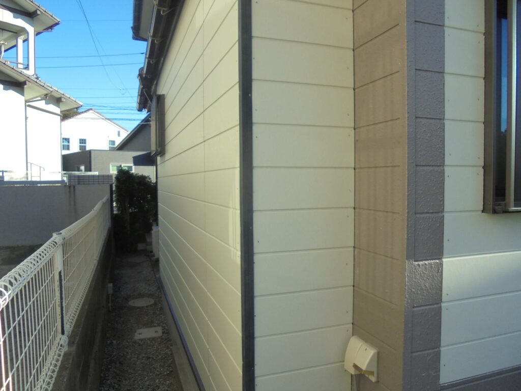 増築部外壁取付