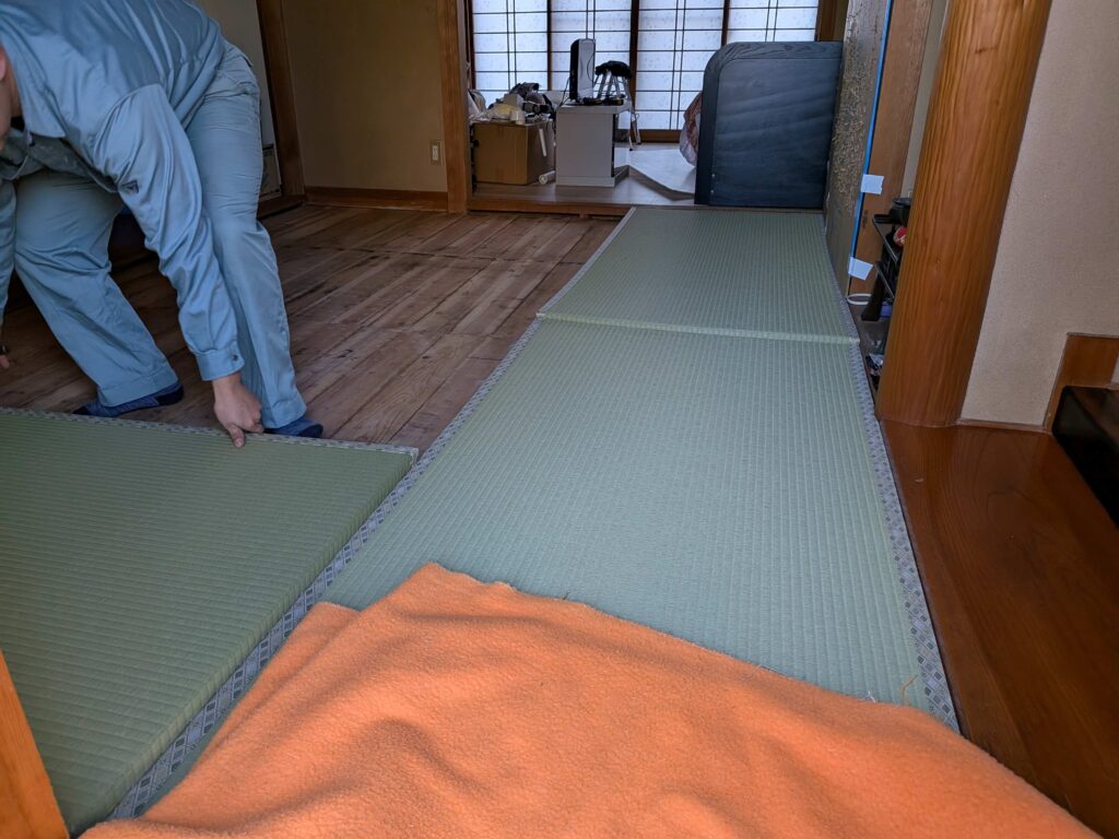 仏間の畳を新調