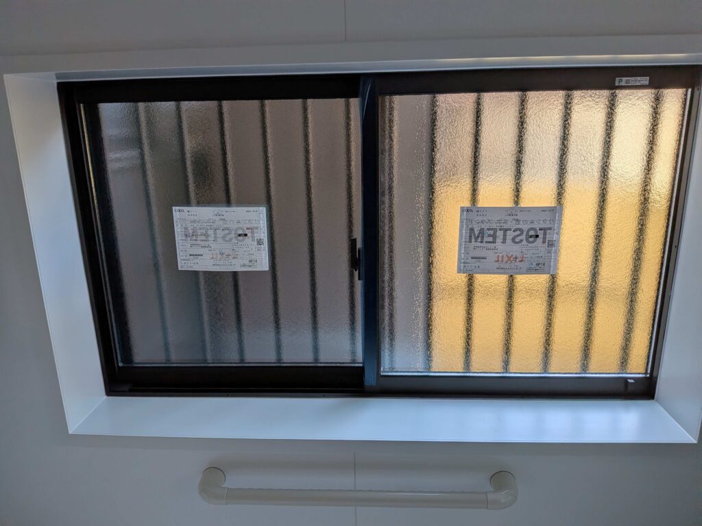 断熱サッシに取替え