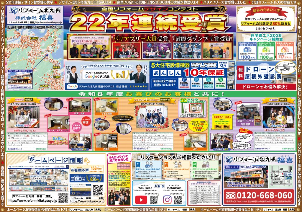 【半額～最大80％OFF】お得な商品・工事パックをご用意しています！